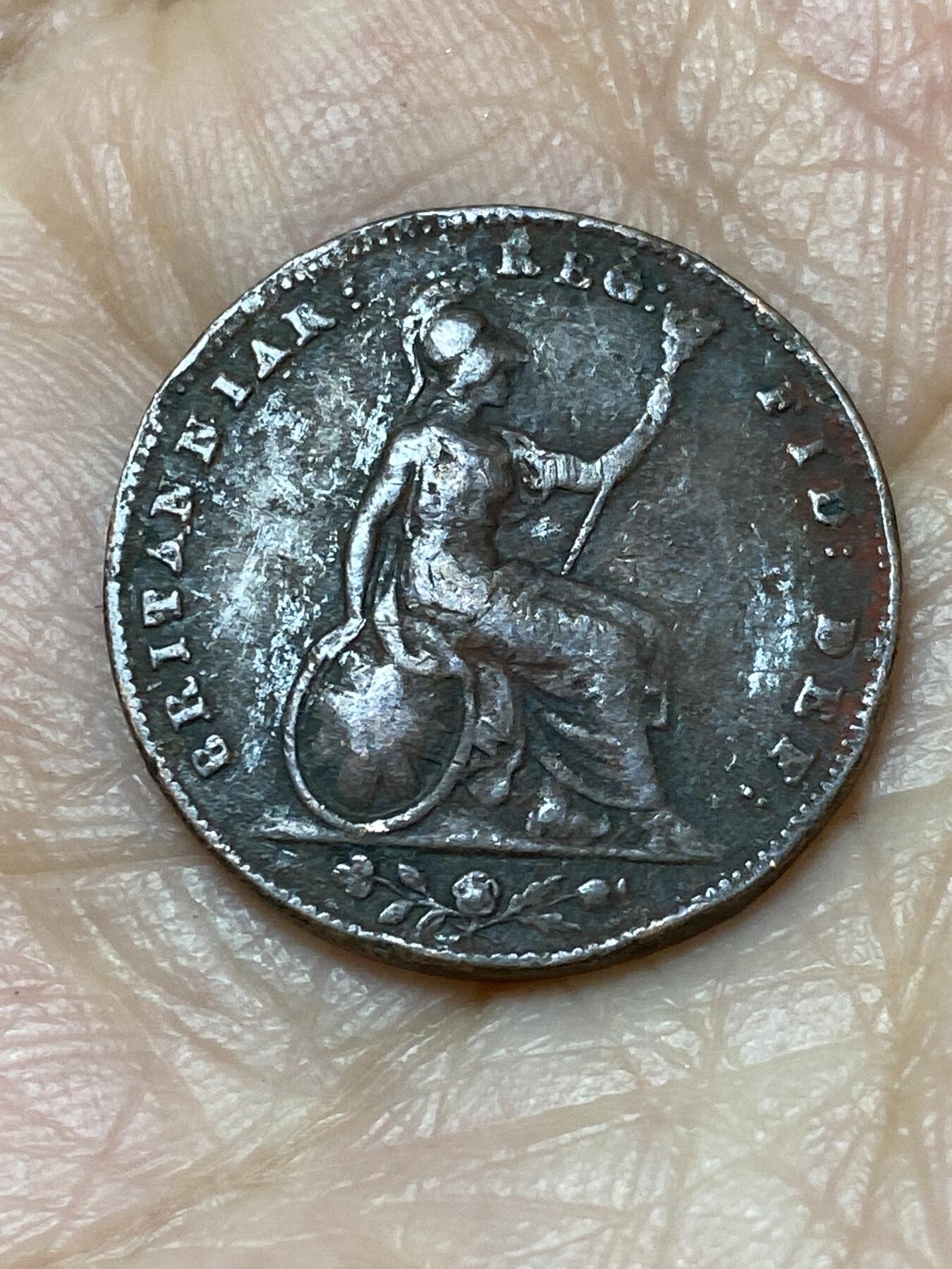 2025年第一百二十六场(总第一百五十二场）外国好品散币(免佣金) 英国🇬🇧1859年1法新(维多利亚女王青年)