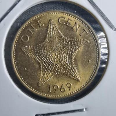 沼泽如烟--第898场 - 巴哈马1969年一分