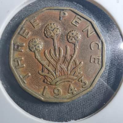 沼泽如烟--第896场 - 英国1943年3便士