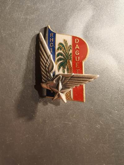 老王徽章第162期 -  法国海湾战争“达盖行动”第1战斗直升机团证章