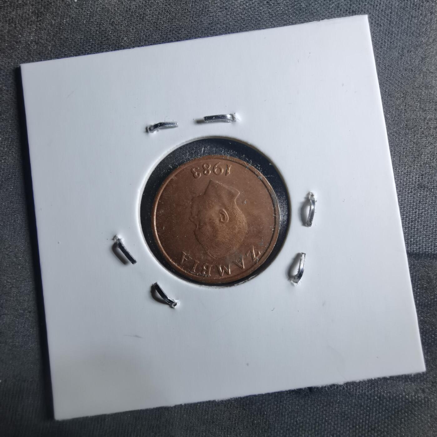 沼泽如烟--第898场 赞比亚1983年1恩韦