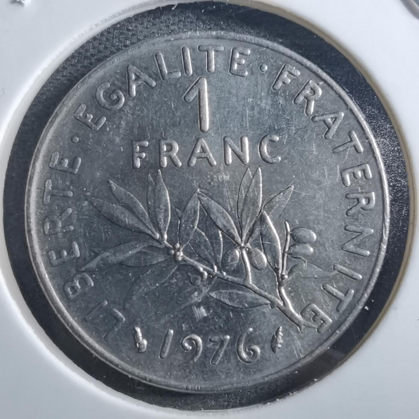 沼泽如烟--第897场 法国1976年1法郎