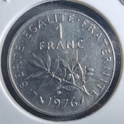 沼泽如烟--第897场 - 法国1976年1法郎