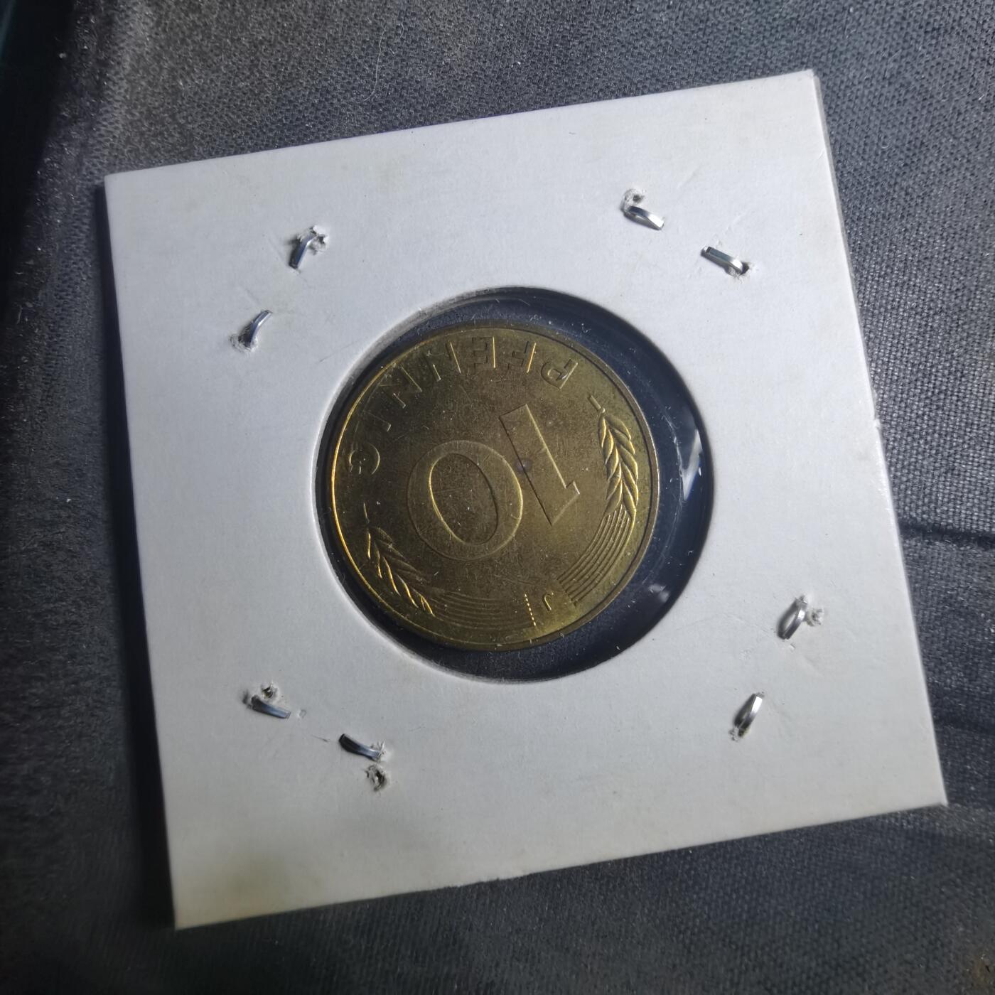 沼泽如烟--第896场 德国1979年10芬尼