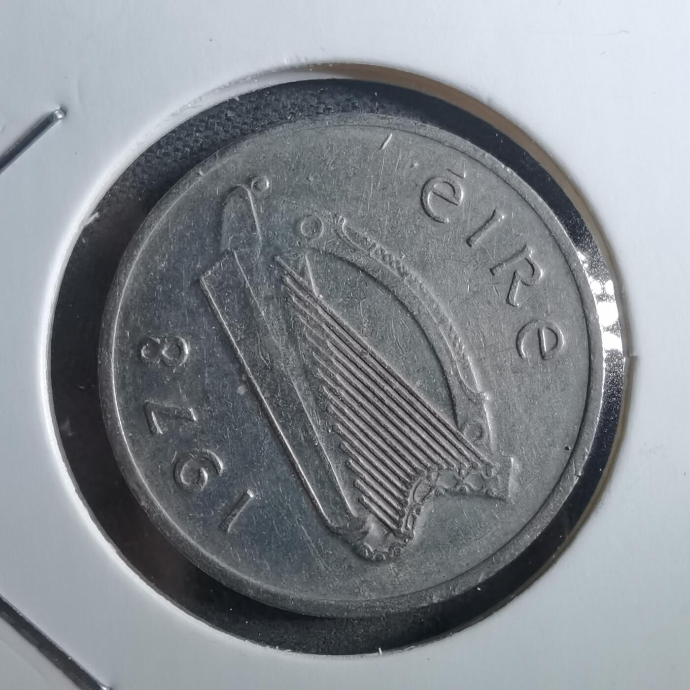 沼泽如烟--第897场 爱尔兰1978年5便士