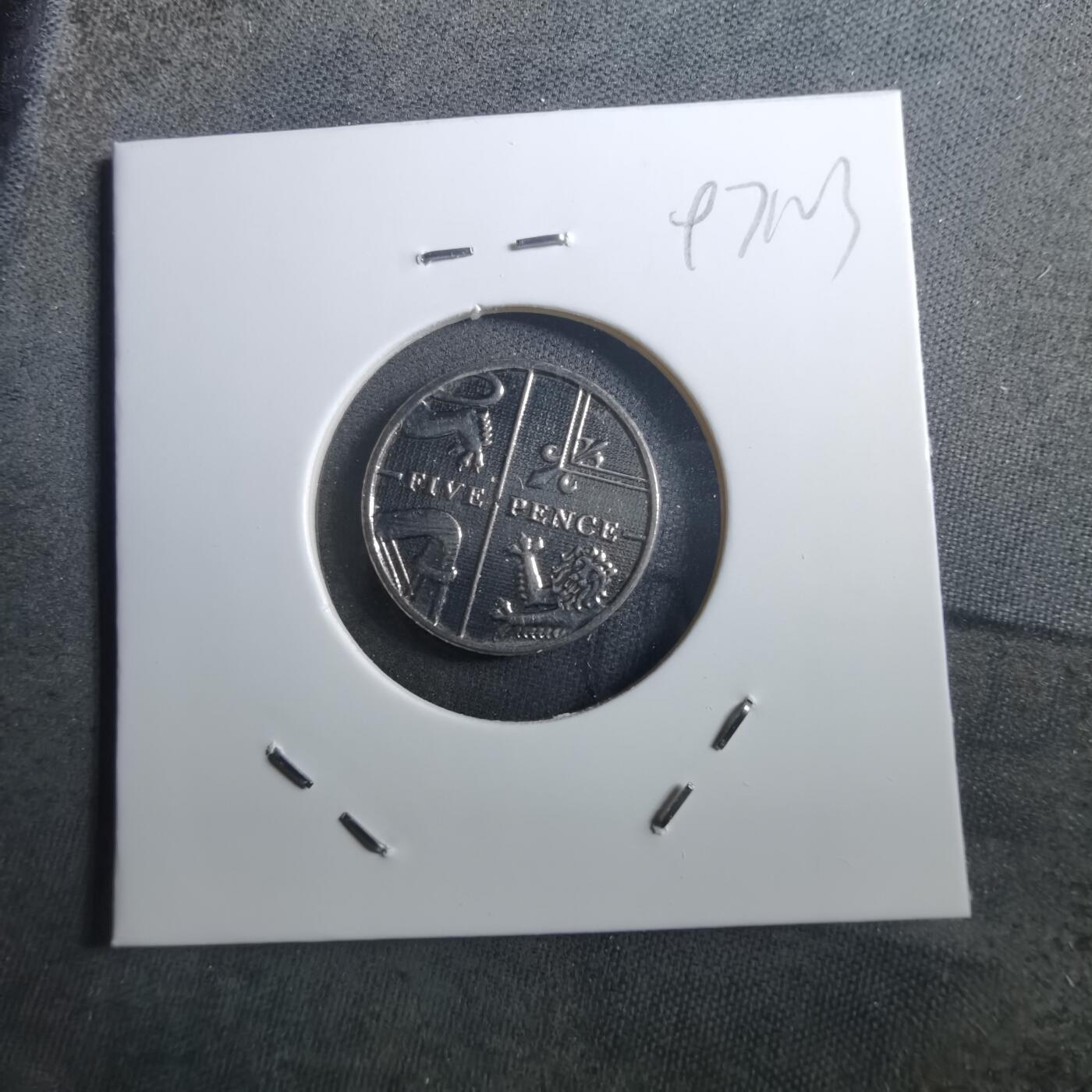 沼泽如烟--第897场 英国2014年5便士