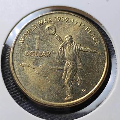 KK钱币收藏小铺  第367场  2月预留时间 周末发货 -  澳大利亚1元纪念币 好品