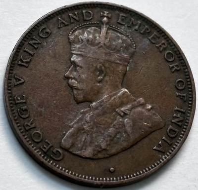 文馨钱币收藏第 280 场， 长期接收代拍品 - 稀少极美品 1931 年英属香港一仙铜币，乔治五世时期，第二版首发年，只发行 4 年
