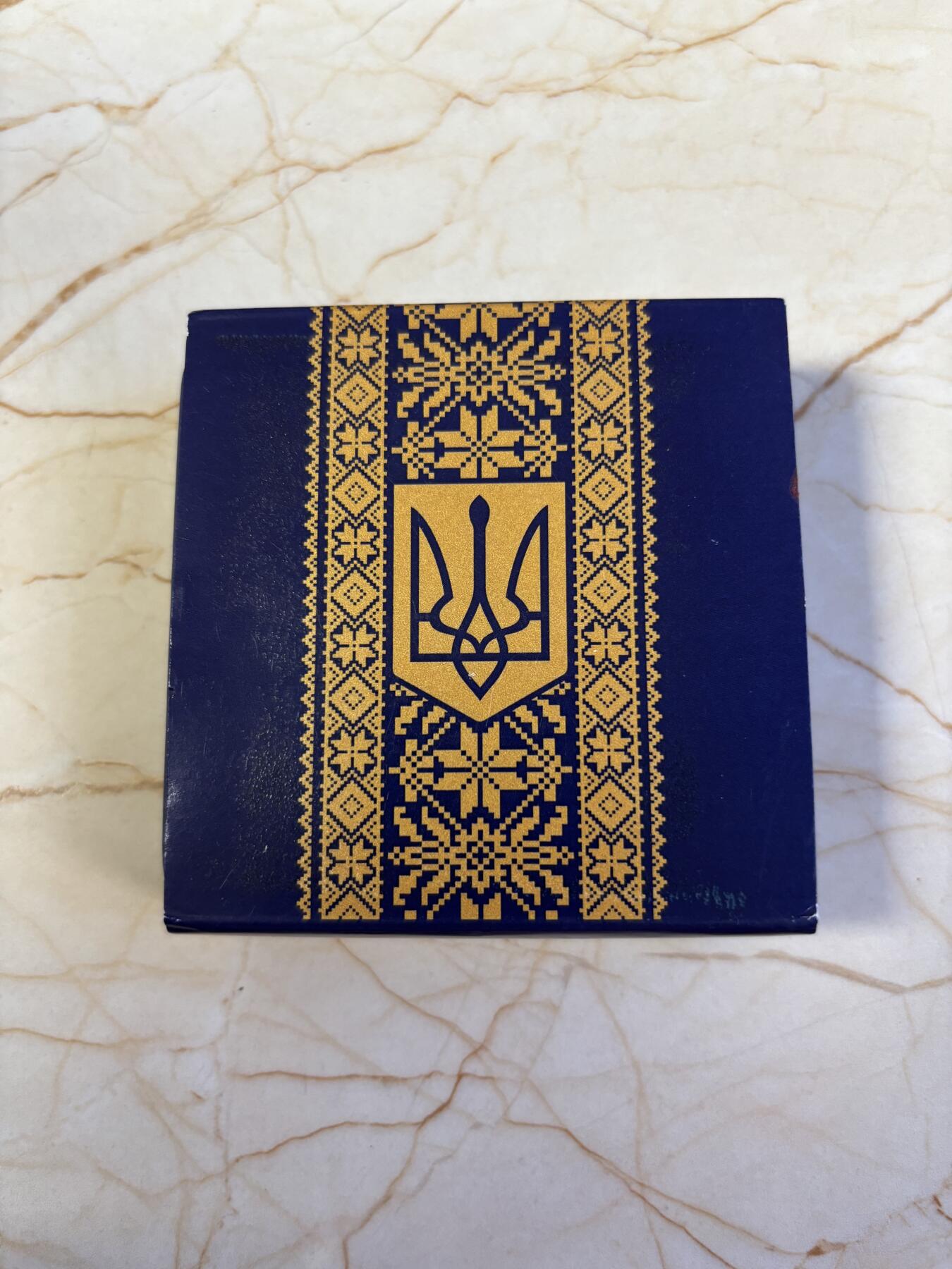 第181期拍卖 立陶宛2022年乌克兰为自由而战彩色10欧纪念银币，925银，23.3克，发行5000枚