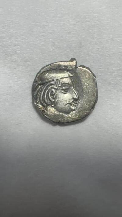 中外钱币 原光，公元1-3世纪 西郡太守银币，所见最佳！