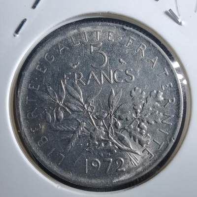 沼泽如烟--第897场 - 法国1972年5法郎