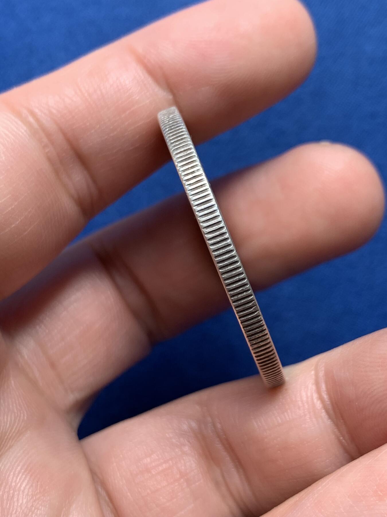 《竞宝斋》第436场 周日，周一2场连拍 （全场包邮） 瑞士1865年沙夫豪森射击节5法郎银币，发行量1万枚