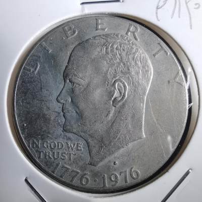 沼泽如烟--第897场 - 美国1976年一元纪念币