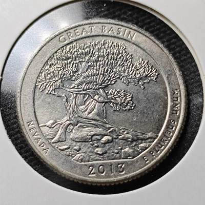 KK钱币收藏小铺  第367场  2月预留时间 周末发货 -  2013美国25分纪念币