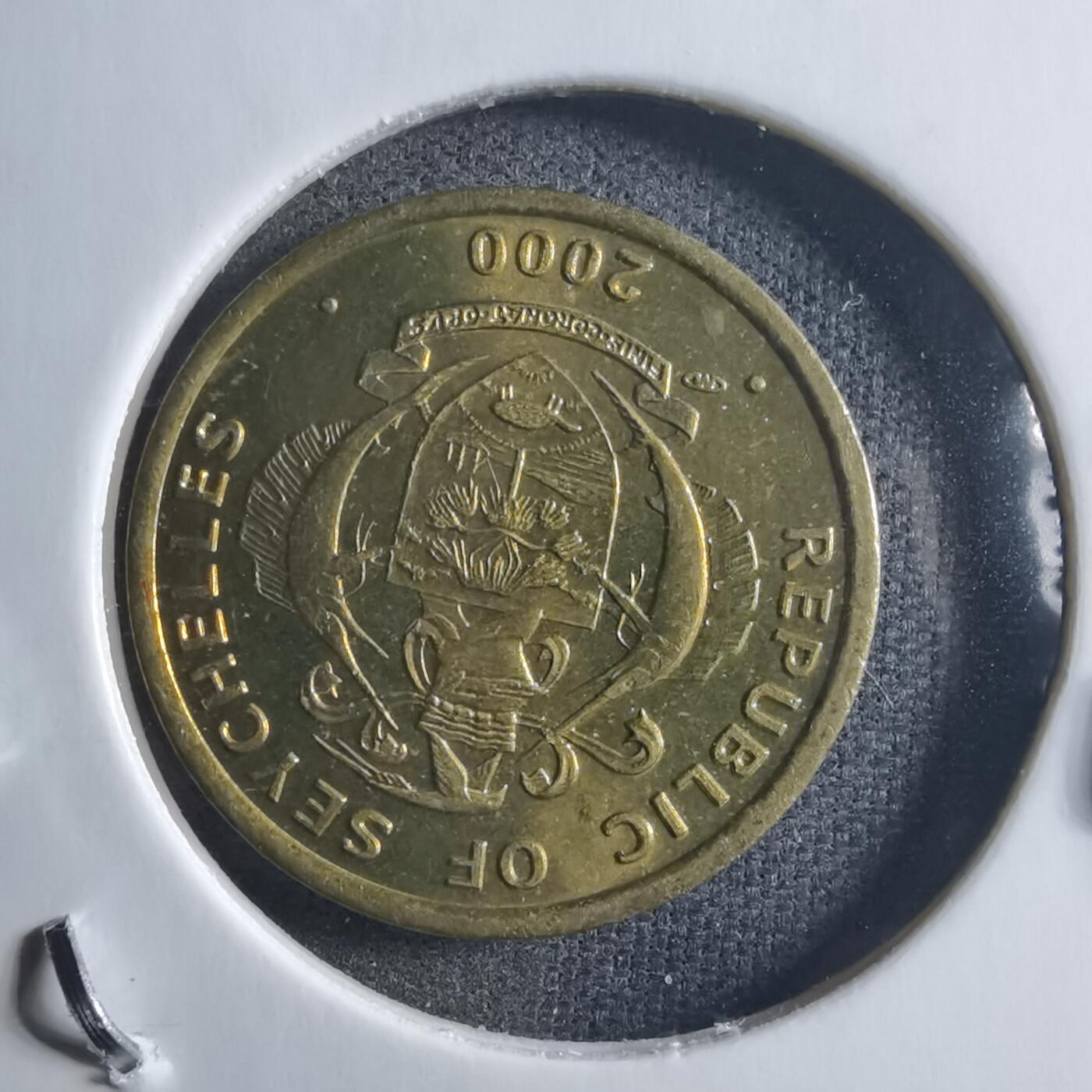 沼泽如烟--第898场 塞舌尔2000年五分