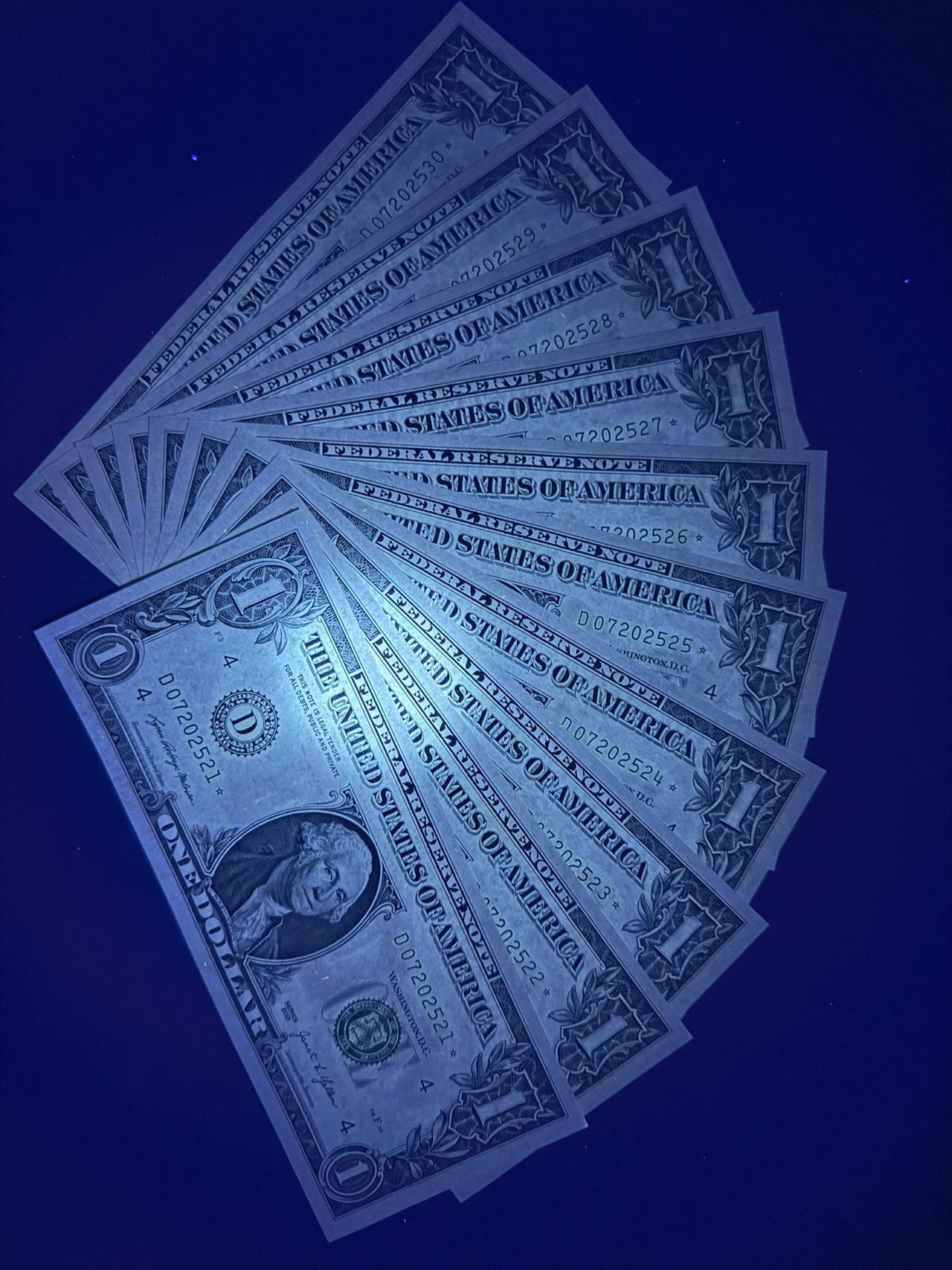 【炜奕收藏】，第五十期 2021年美国1美元补号标十，UNC品相