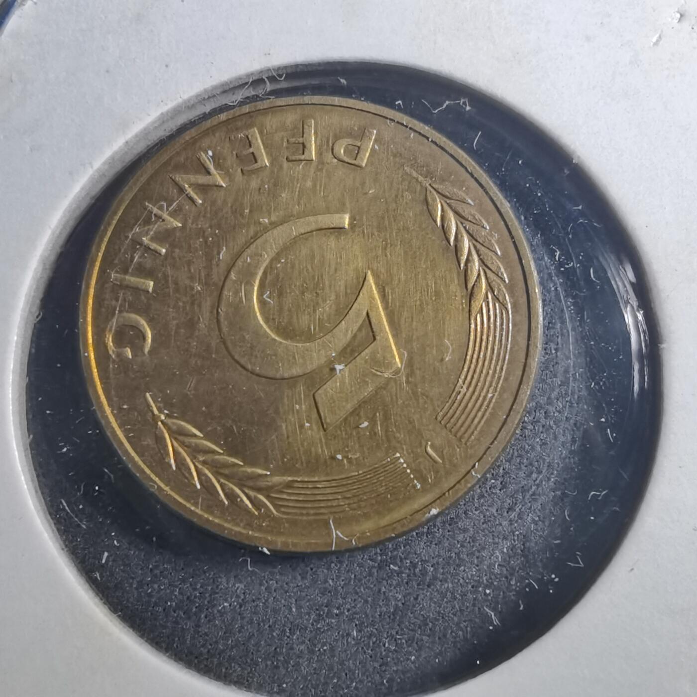 沼泽如烟--第896场 德国1981年5芬尼