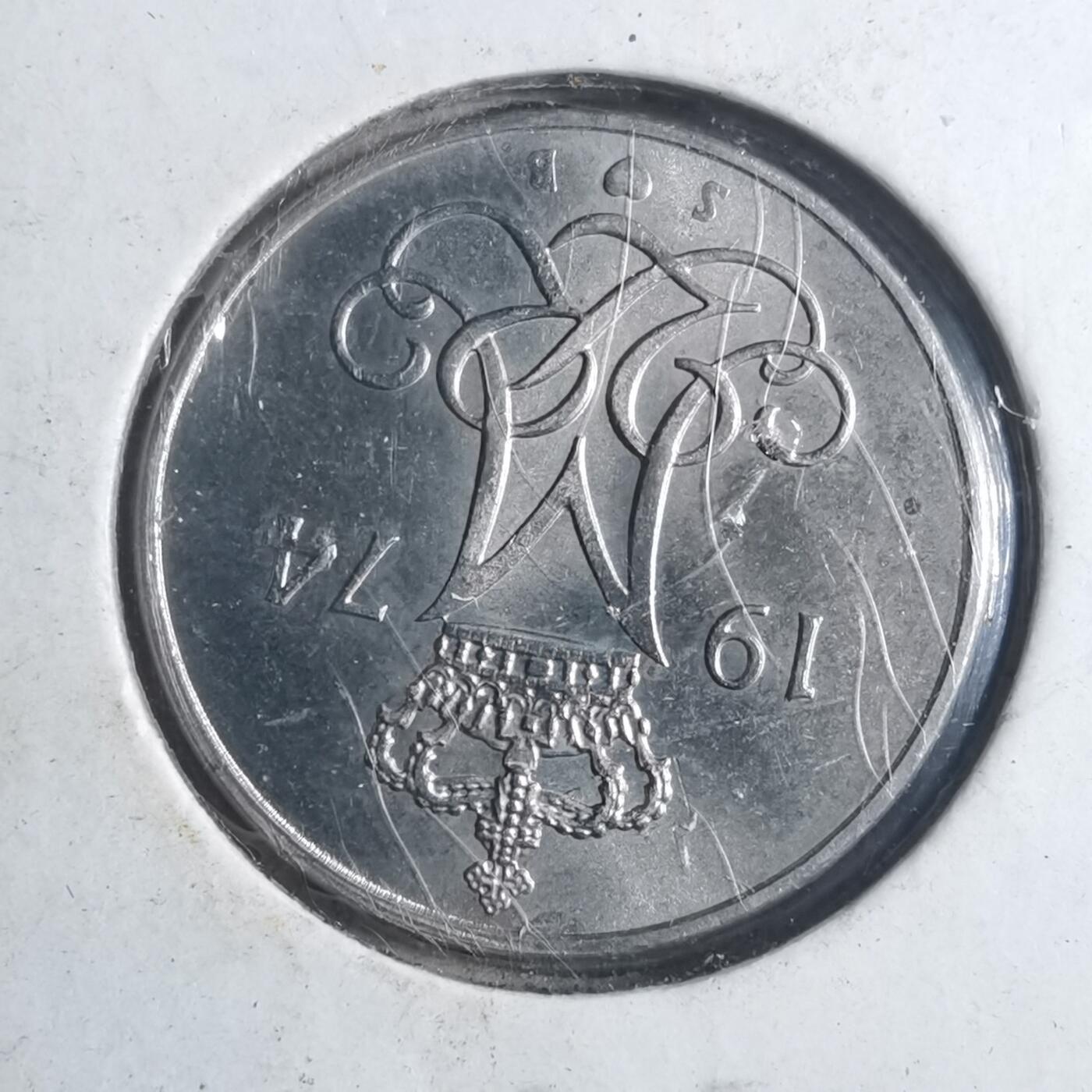 沼泽如烟--第896场 丹麦1974年10欧尔