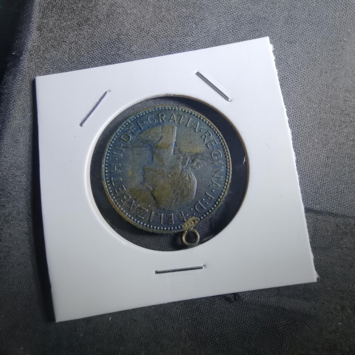 沼泽如烟--第897场 英国1967年半便士挂件