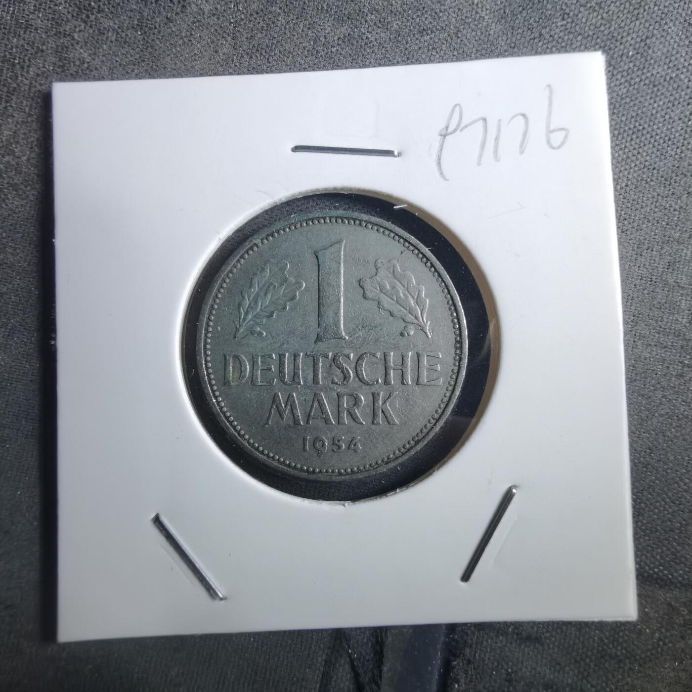 沼泽如烟--第897场 德国1954年1马克