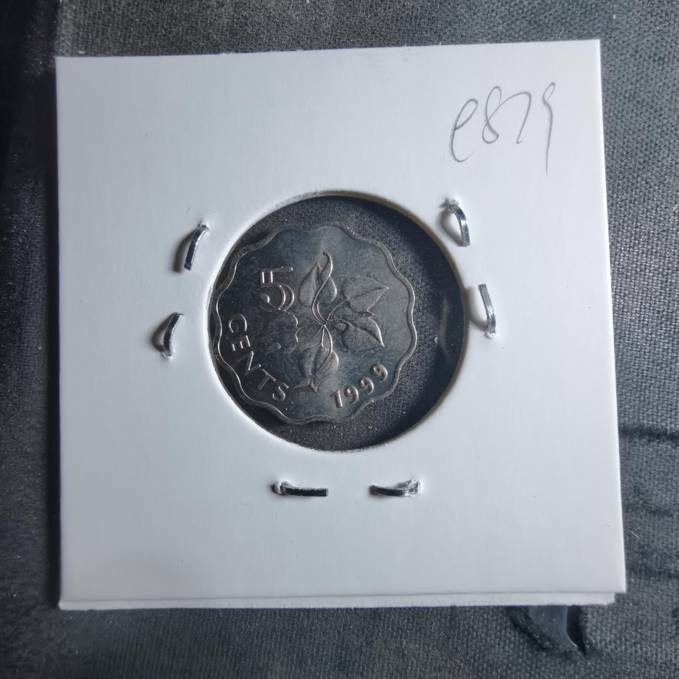 沼泽如烟--第898场 斯威士兰1999年五分