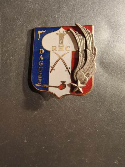 老王徽章第162期 -  法国陆军第3战斗直升机团海湾战争“达盖行动”证章