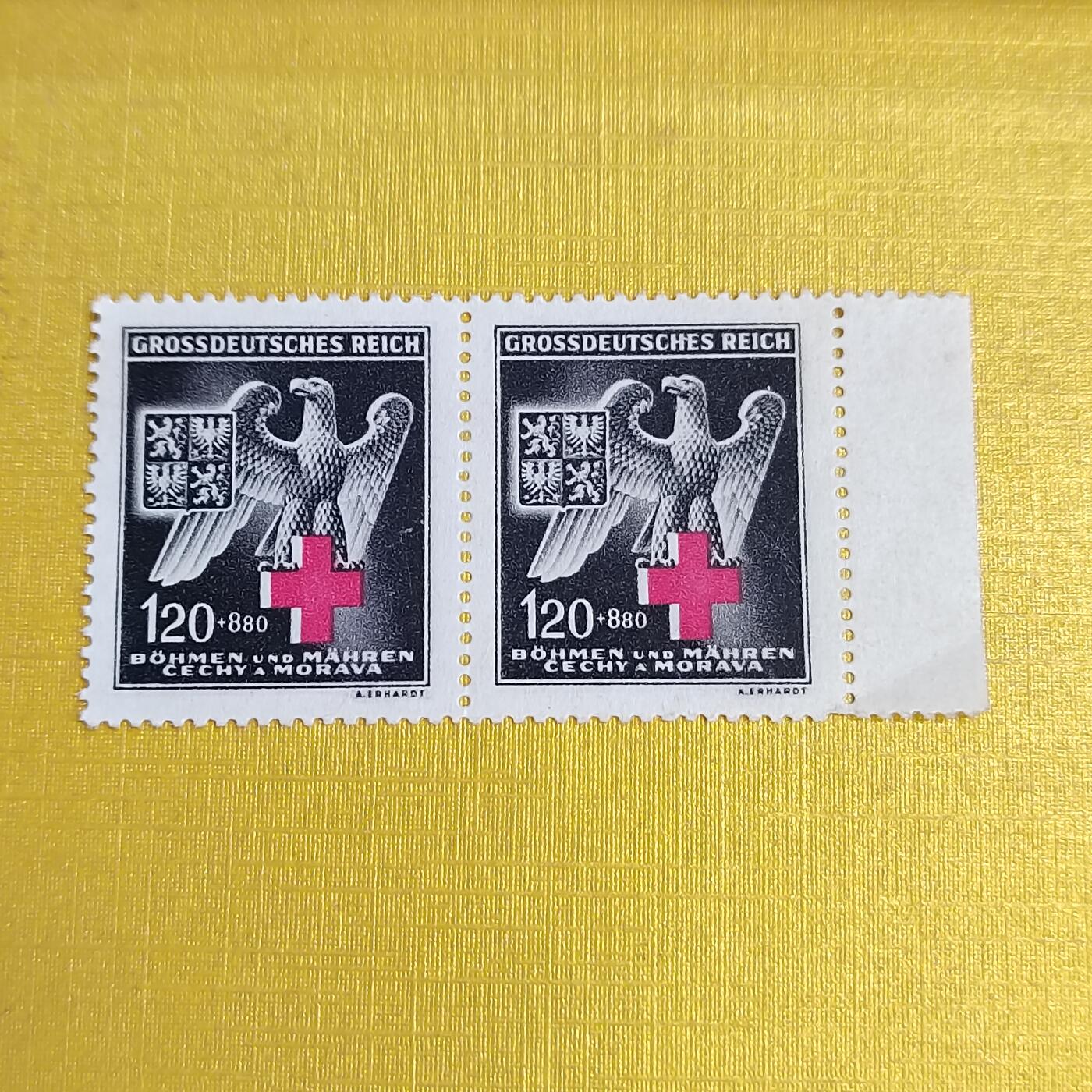 PCAI钱币12-595  德国邮票与民国小专场 德国二战邮票