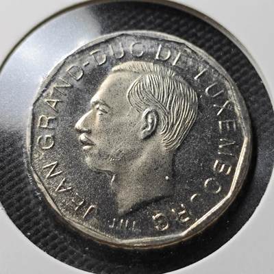 KK钱币收藏小铺  第367场  2月预留时间 周末发货 -  1992卢森堡50法郎 不多见