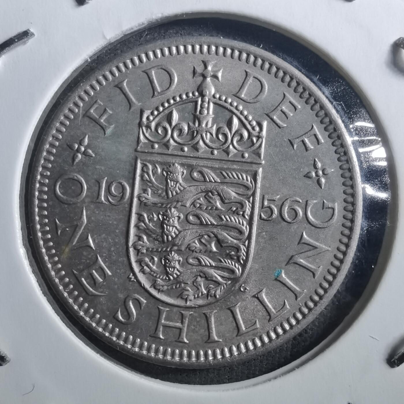 沼泽如烟--第898场 英国1956年1先令