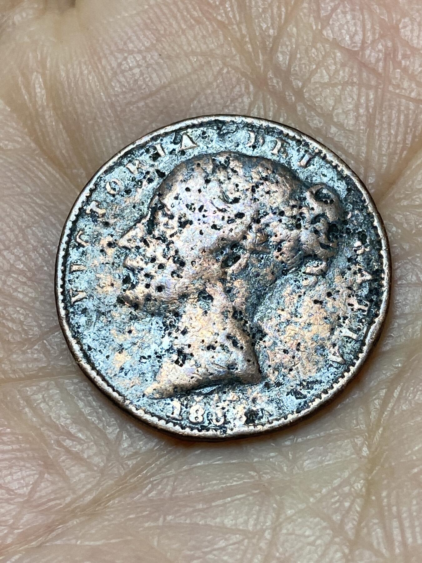 2025年第一百二十六场(总第一百五十二场）外国好品散币(免佣金) 英国🇬🇧1836年1法新(维多利亚女王青年)