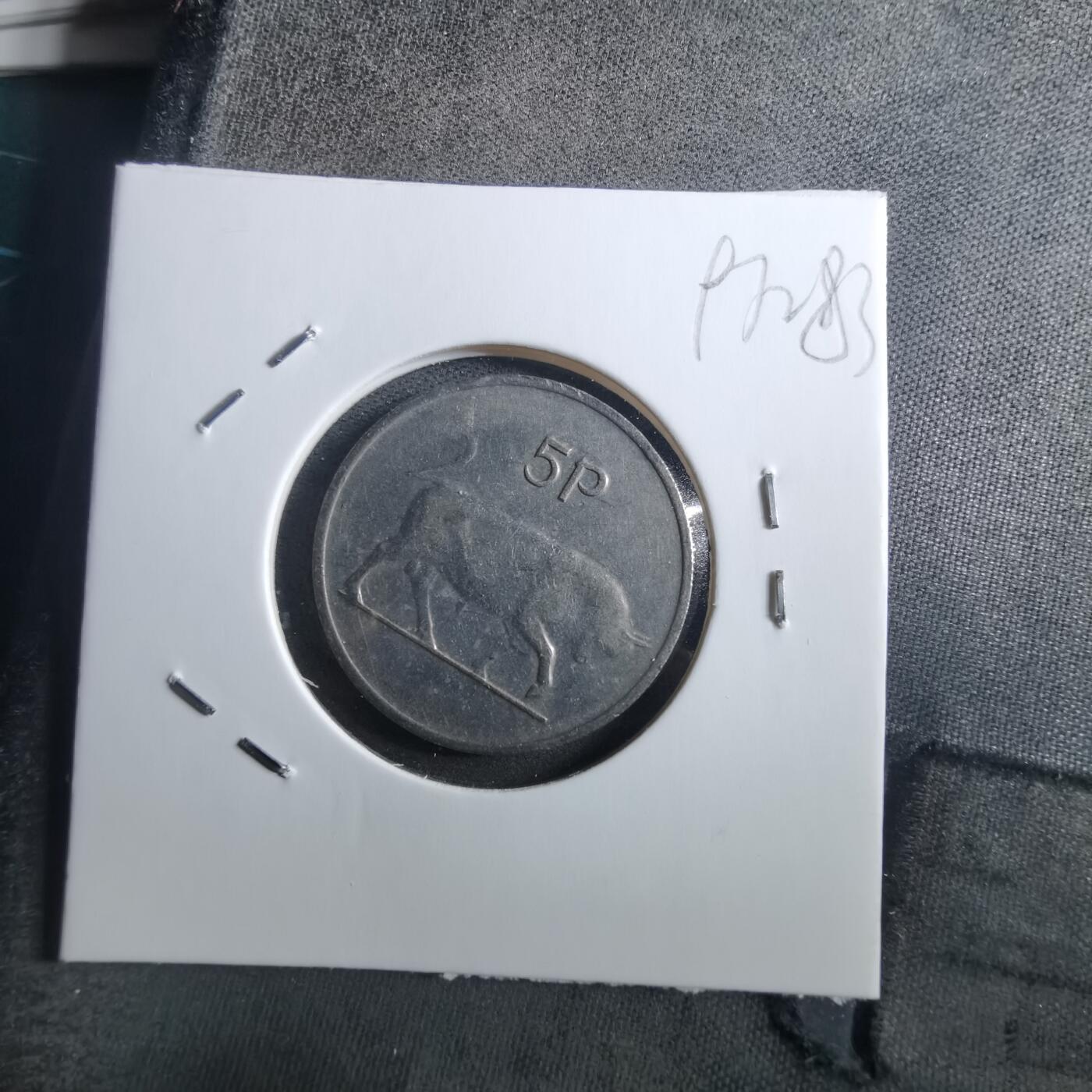 沼泽如烟--第897场 爱尔兰1978年5便士