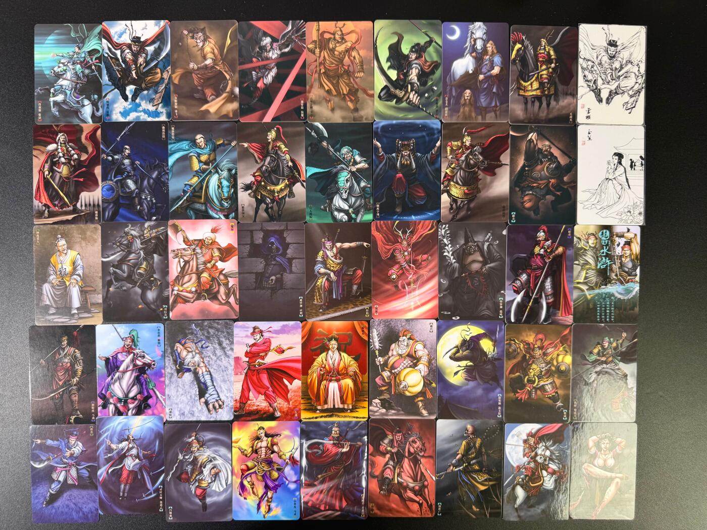 NO.15 好又多金牌大场，双11狂欢继续！每周一站式配齐，方便凑单！（周6晚8点截拍，卖家送拍0抽成！） 龙耀水浒 普卡43张 白卡2张