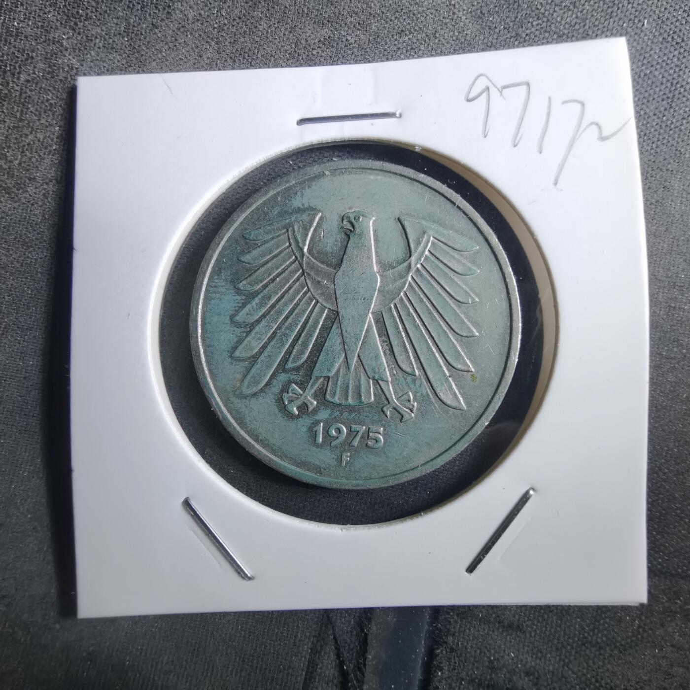 沼泽如烟--第897场 德国1975年5马克