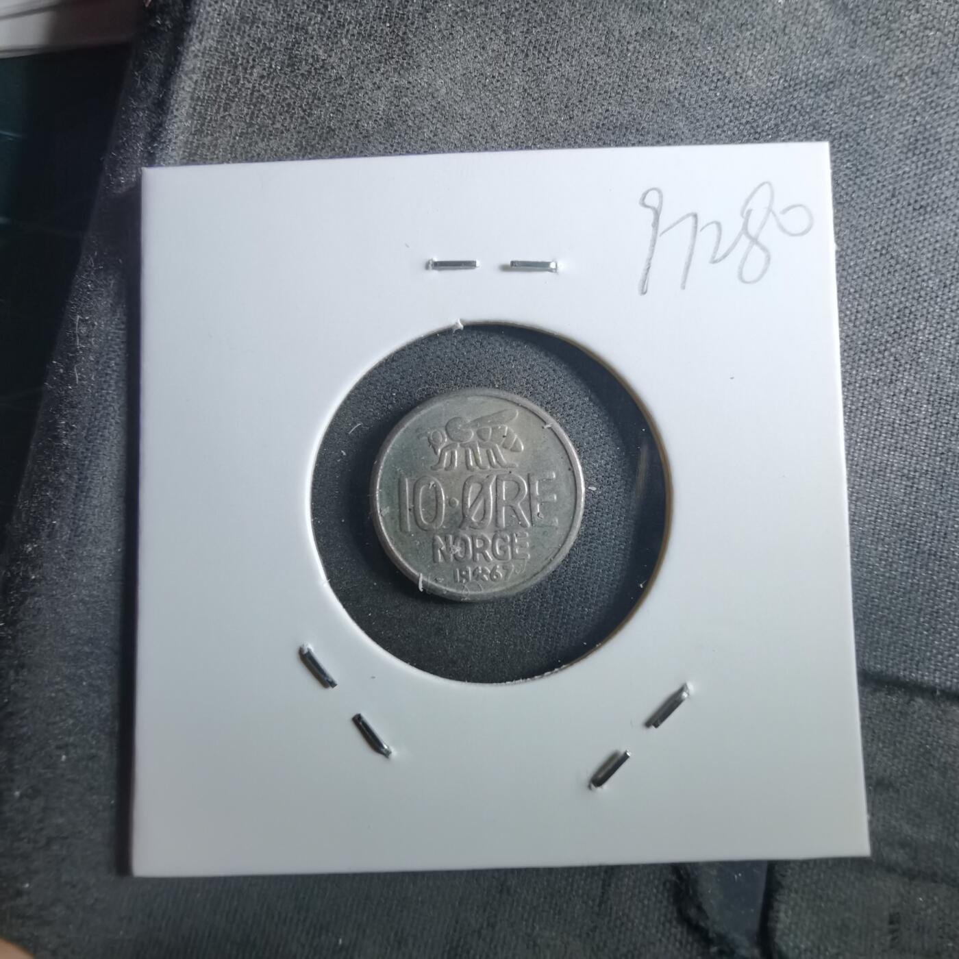 沼泽如烟--第897场 挪威1967年10欧尔