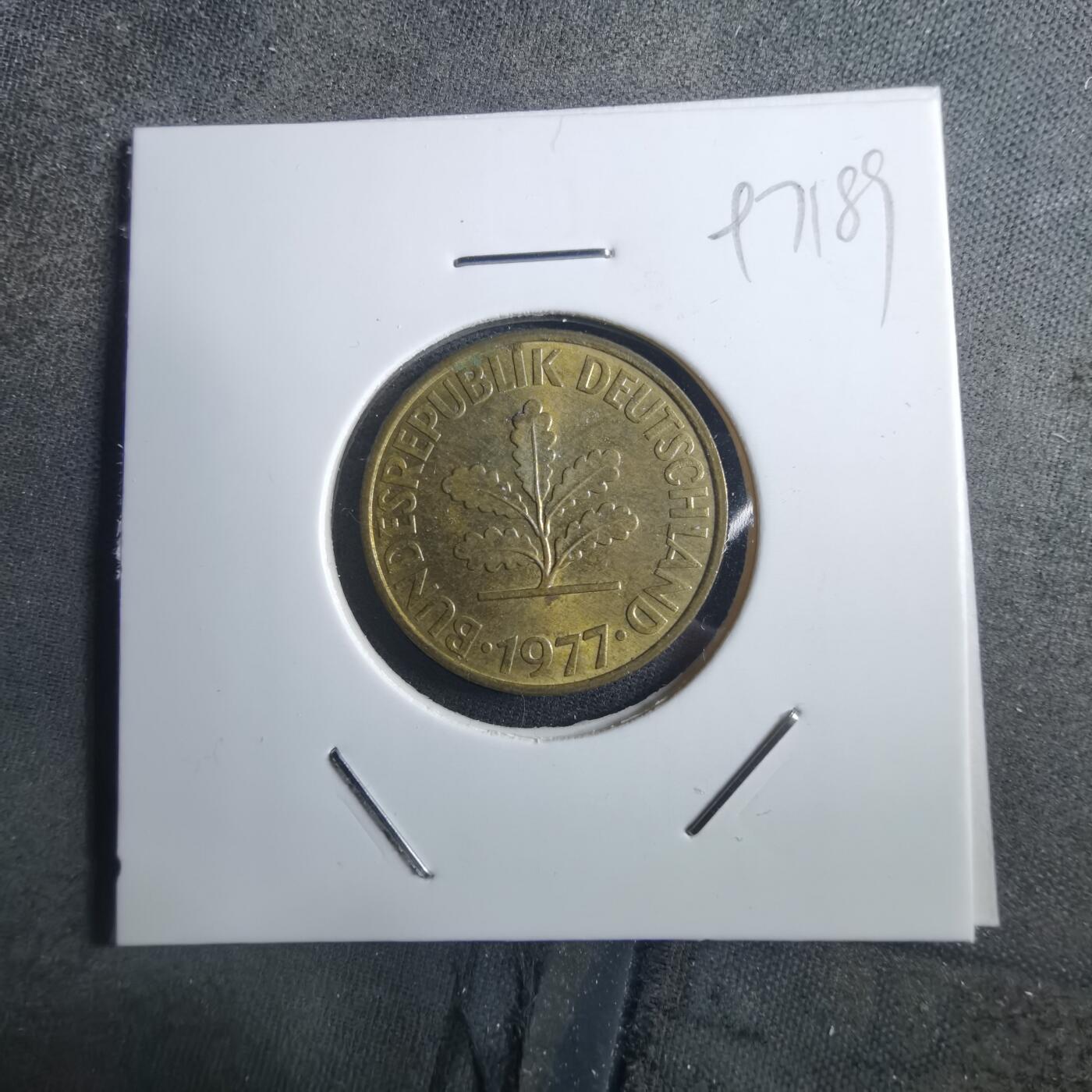 沼泽如烟--第897场 德国1977年10芬尼