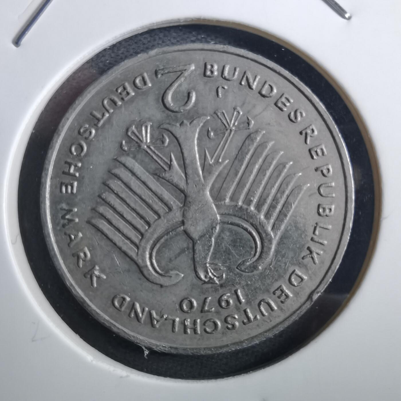 沼泽如烟--第897场 德国1970年2马克