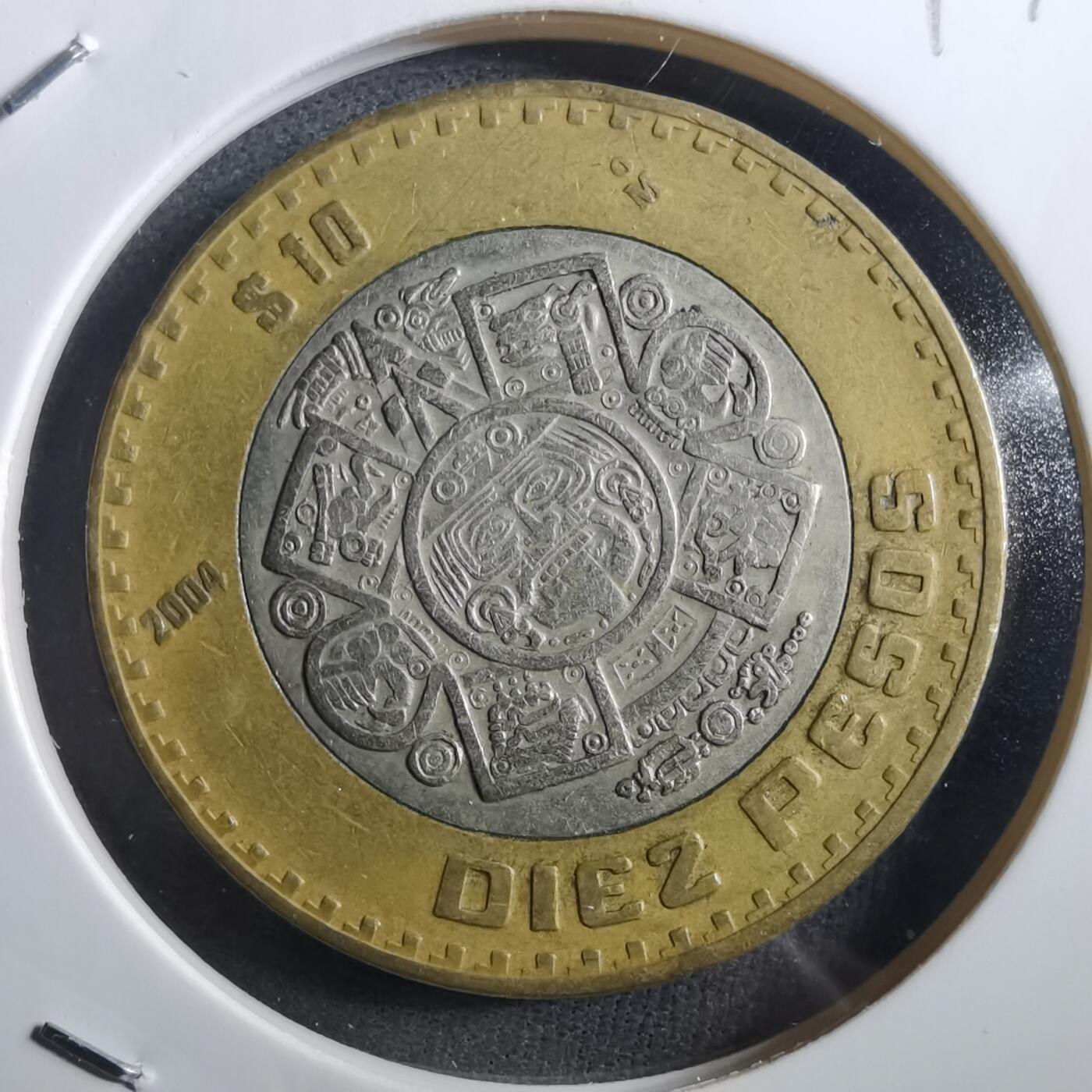 沼泽如烟--第897场 墨西哥2004年10比索