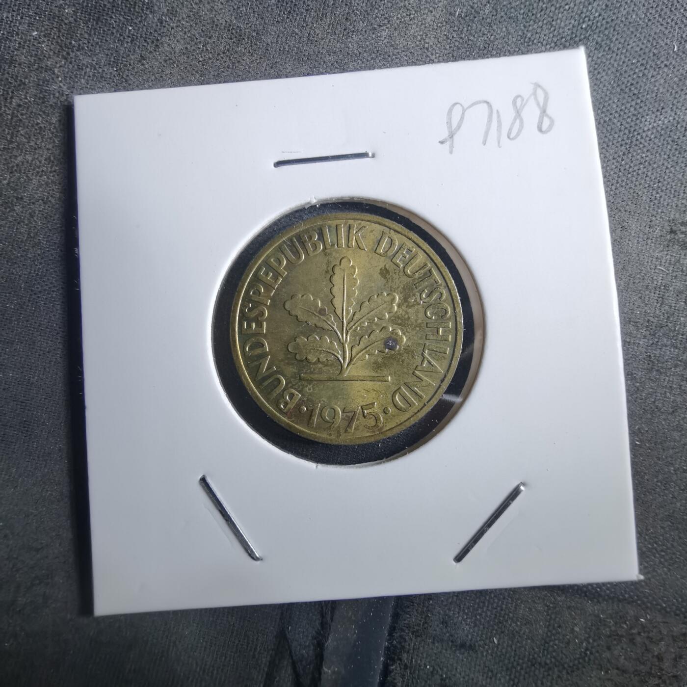 沼泽如烟--第897场 德国1975年10芬尼