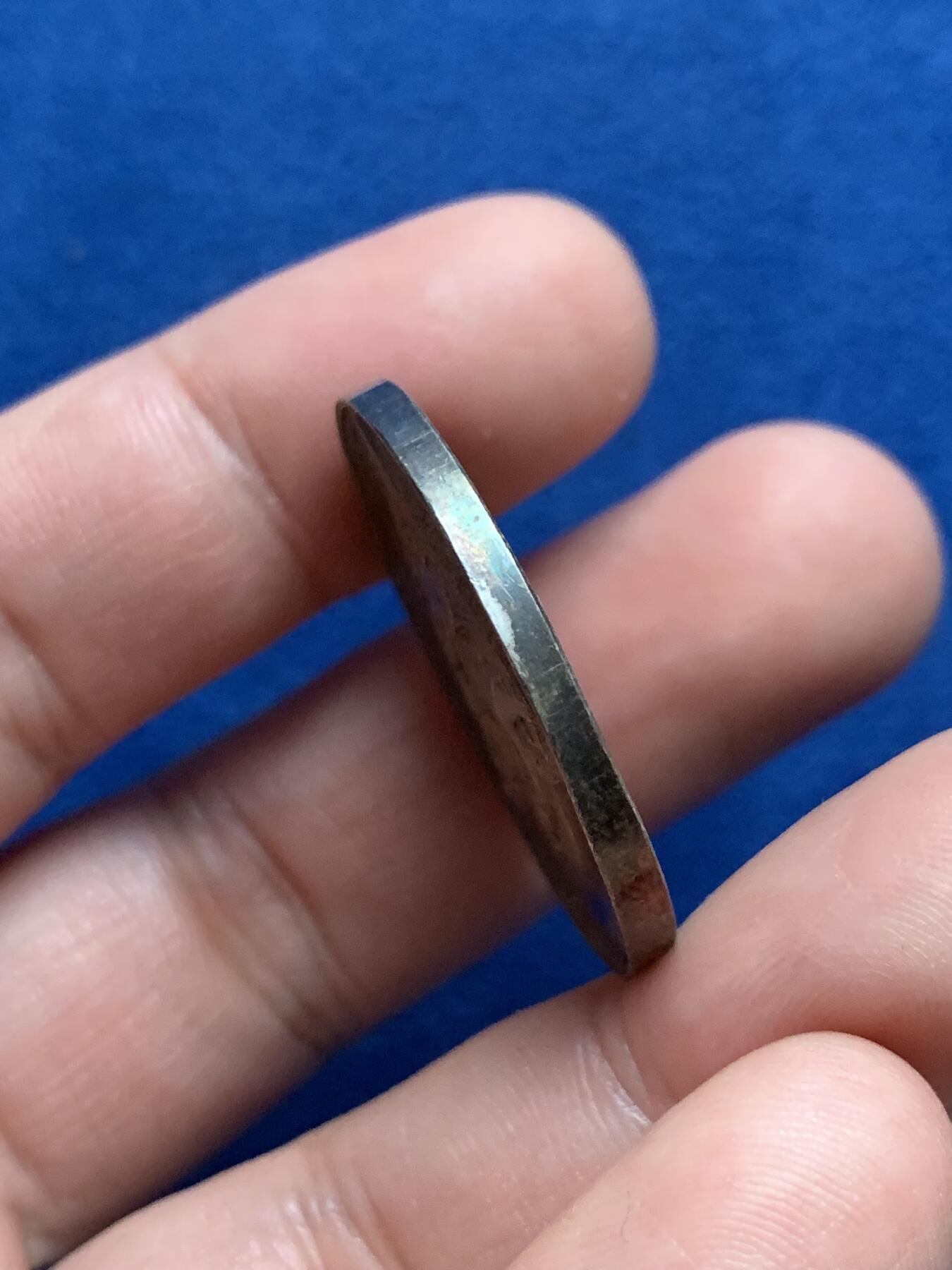 《竞宝斋》第436场 周日，周一2场连拍 （全场包邮） 比利时图尔奈商会银代币 11.45克 31.2mm