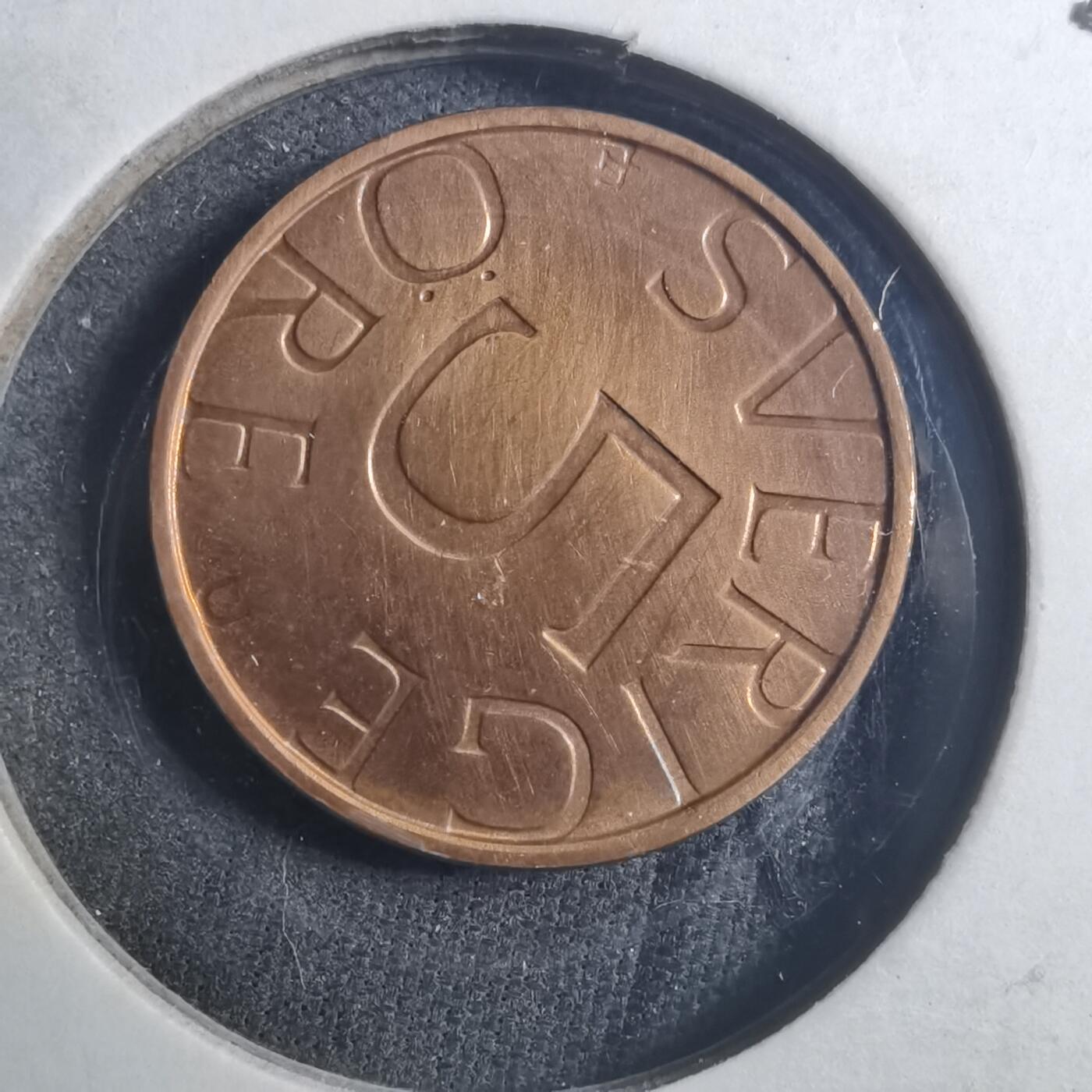 沼泽如烟--第896场 瑞典1983年5欧尔