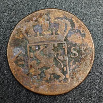 【淘币小摊】实时拍第七百九十三拍   散币场   满百包邮可预留二周 每周一统一发货   - 荷属东印度1826年1/2st铜币