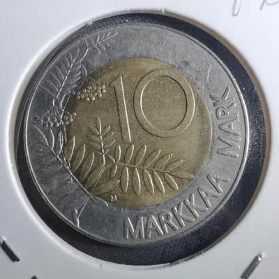 沼泽如烟--第897场 - 芬兰1993年10马克