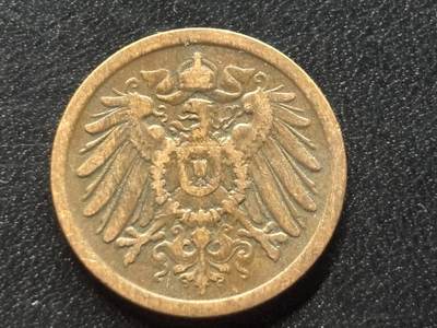 邮泉阁限时拍卖第三十五场 德国硬币专场（硬币在国外。请付邮费6元。） 德意志帝国1904年2芬尼A版