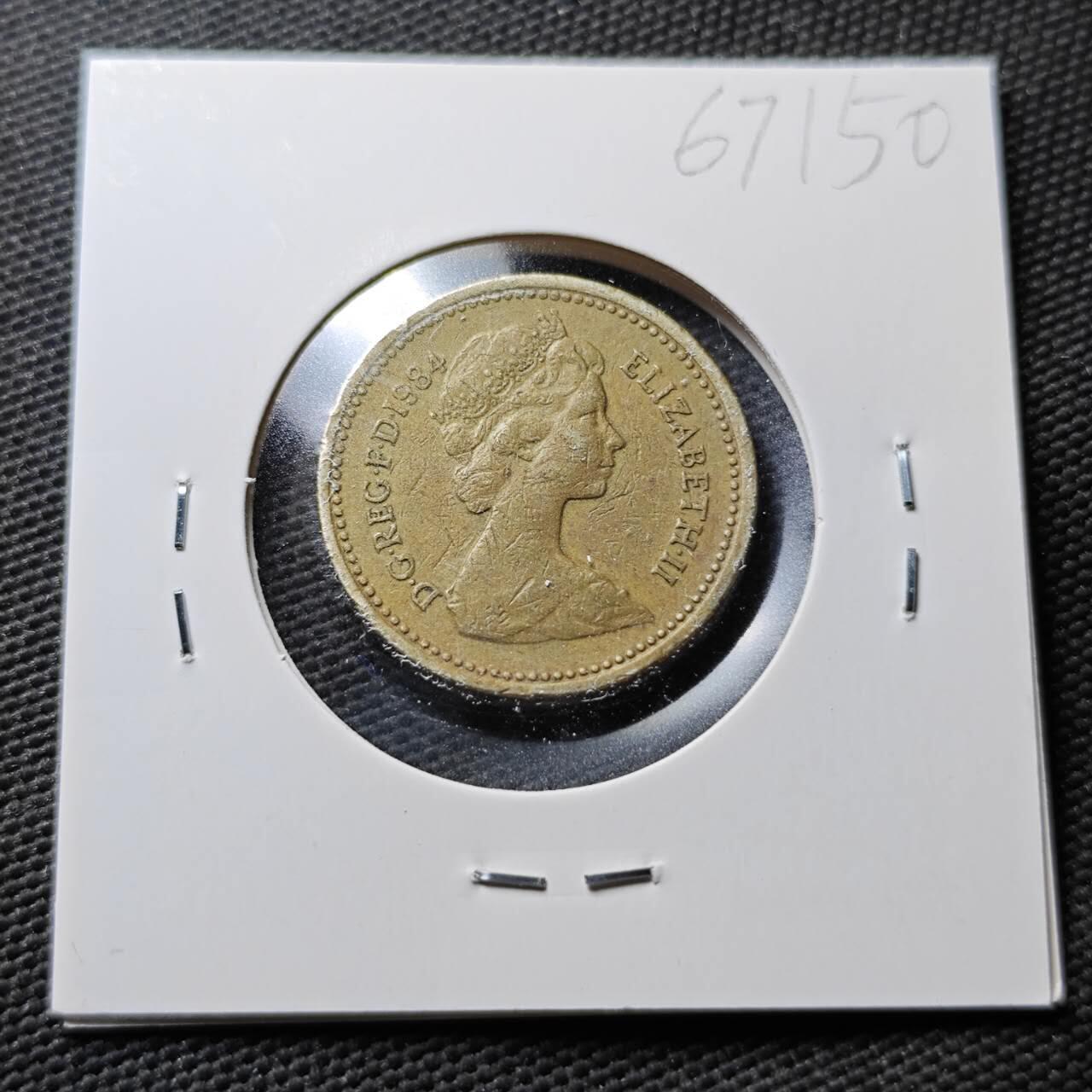 KK钱币收藏小铺  第367场  2月预留时间 周末发货  英国1镑