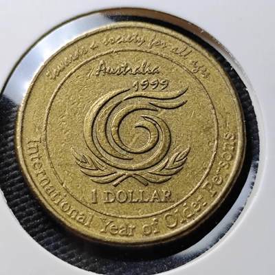 KK钱币收藏小铺  第367场  2月预留时间 周末发货 -  澳大利亚1元纪念币