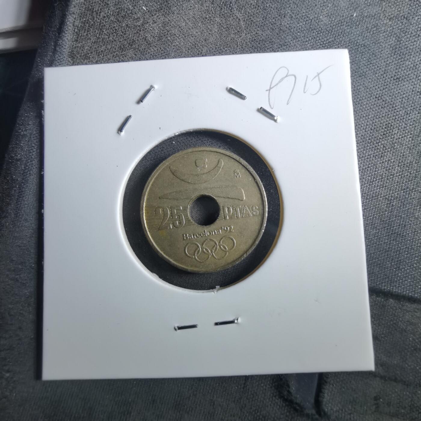 沼泽如烟--第897场 西班牙1991年25比塞塔