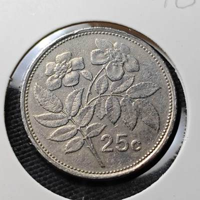 KK钱币收藏小铺  第367场  2月预留时间 周末发货 -  马耳他25分