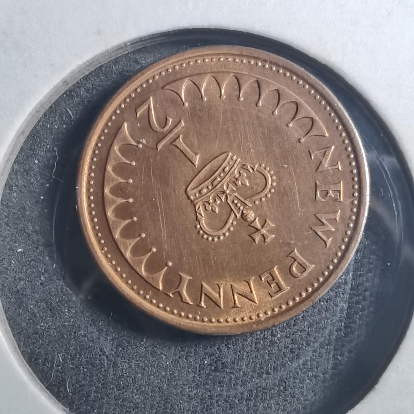 沼泽如烟--第896场 英国1981年半便士