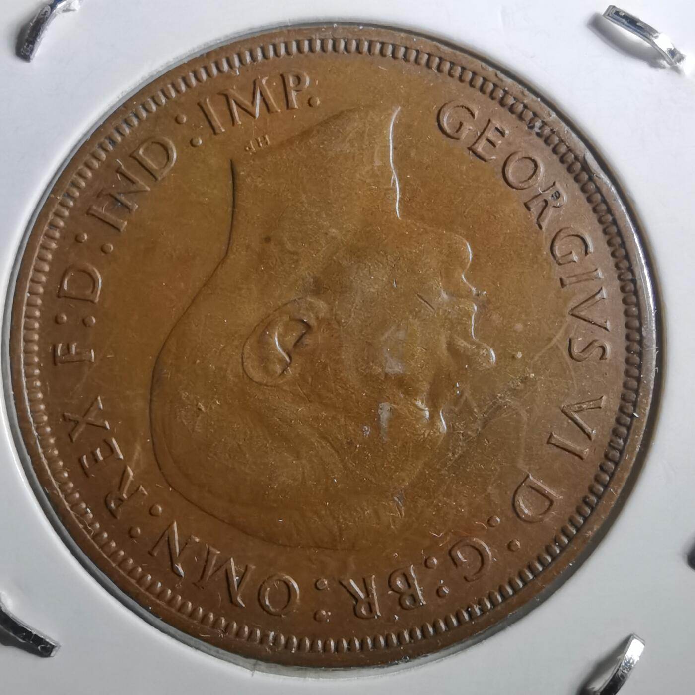 沼泽如烟--第898场 英国1937年1便士