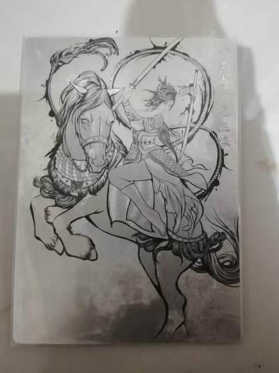 夜之极第三十五期 （11月8日周六晚9点截拍，欢迎竞拍） - 卡德曼 张建东水浒 71/99 扈三娘 线粗